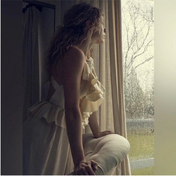 Doen Elouise Silk Dress Mother Of Pearl NWT - Picture 4 of 13